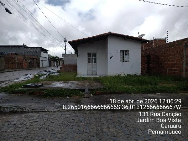 Casa 2 Quartos e 1 Vaga em Caruaru/PE em Caruaru - Pernambuco