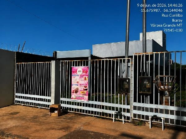 Casa com 2 Quartos em Varzea Grande/MT em Varzea Grande - Mato Grosso