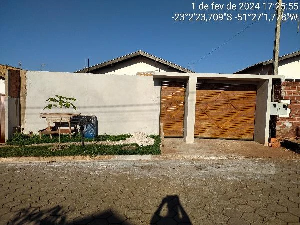 Casa com 2 Quartos em Porecatu/PR em Porecatu - Paraná