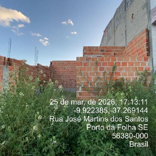 Terreno no Caraibas em Porto da Folha/SE em Porto Da Folha - Sergipe