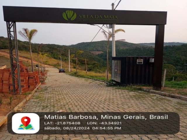 Terreno no Morada da Garça em Matias Barbosa/MG em Matias Barbosa - Minas Gerais