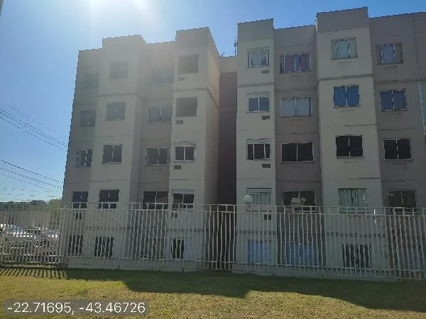 Apartamento em condomínio residencial com área privativa de 43m² e 2 quartos