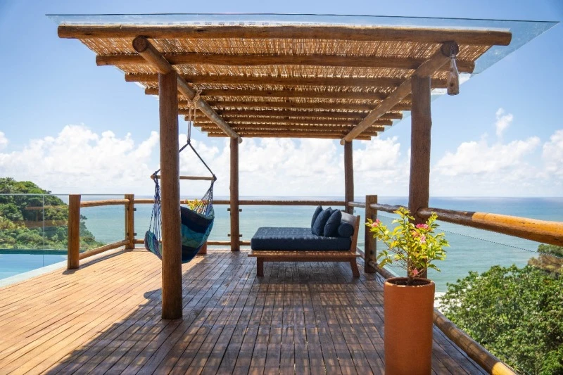Casa de Itacaré com dois pavimentos e vista mar em Itacaré - Bahia