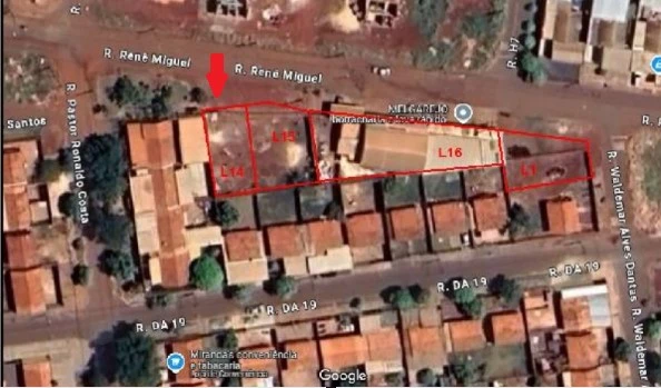 Terreno no Jardim Deoclecio Artuzzi em Dourados/MS em Dourados - Mato Grosso do Sul