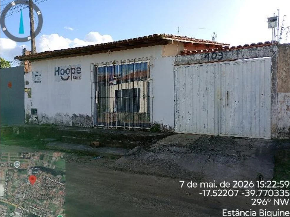 Casa com 2 Quartos em Teixeira de Freitas/BA em Teixeira De Freitas - Bahia