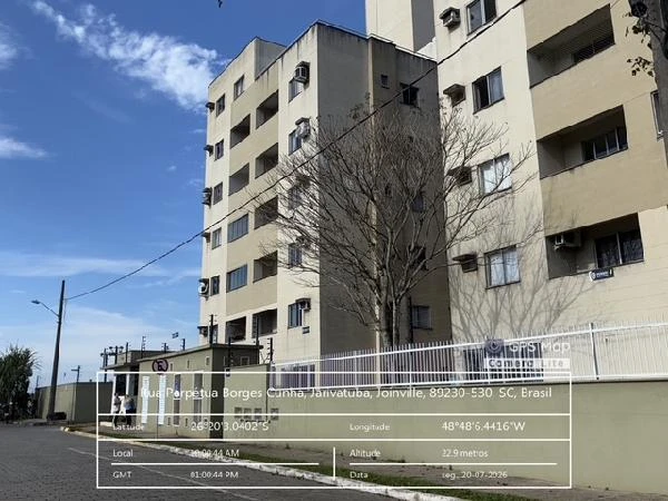 Apartamento com 1 Quarto em Joinville/SC em Joinville - Santa Catarina