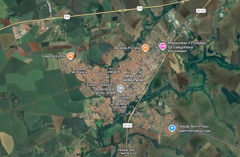 Fração 37,499% de Terreno em Santa Cruz do Rio Pardo/SP em Santa Cruz Do Rio Pardo - São Paulo