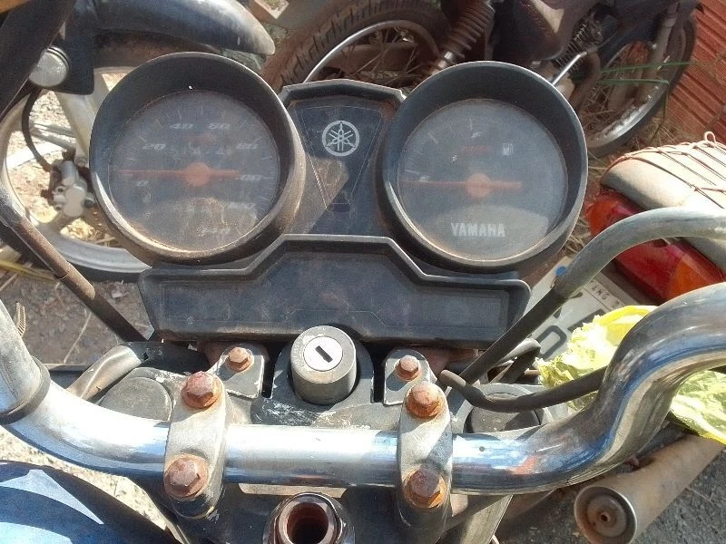 Yamaha YBR125 YBR125 K 2009 Azul em Tangará Da Serra - Mato Grosso