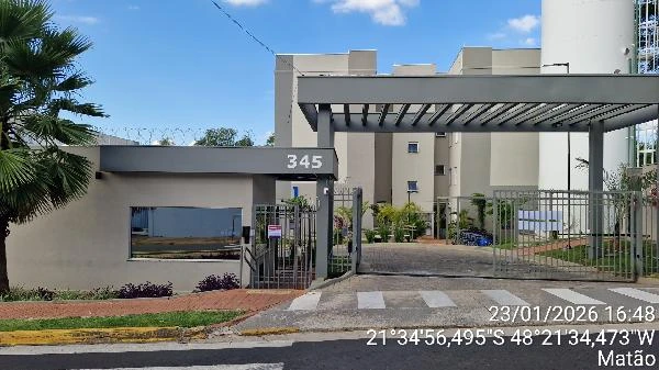 Apartamento com 2 Quartos e 1 Vaga em Matão/SP em Matão - São Paulo