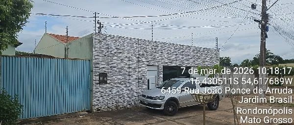 Casa com 2 Quartos no Jd Padre Rodolfo Lunkenbein em Rondoniópolis/MT em Rondonópolis - Mato Grosso