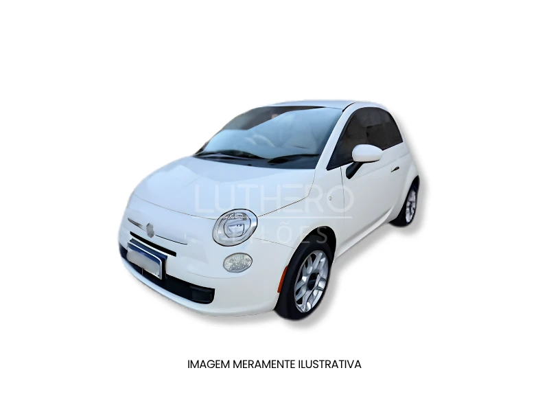 Outro Fiat 500 Cult branco 2012/2012 em Caraguatatuba/SP em Caraguatatuba - São Paulo