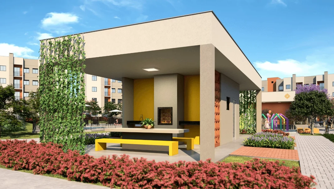 Apartamento com 1 vaga em Joinville/SC em Joinville - Santa Catarina