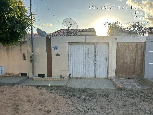 Casa com 2 Quartos em Ribeira do Pombal/BA em Ribeira Do Pombal - Bahia