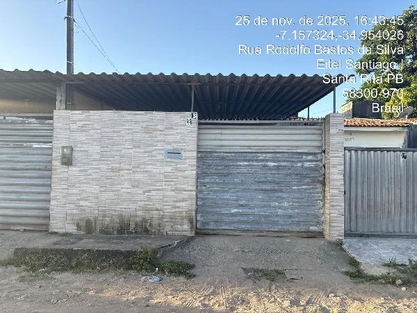 Casa com 2 Quartos em Santa Rita/PB em Santa Rita - Paraíba