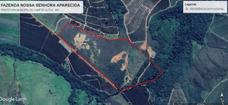 Terreno no Fazenda Nossa Senhora Aparecida em Campos Altos/MG em Campos Altos - Minas Gerais