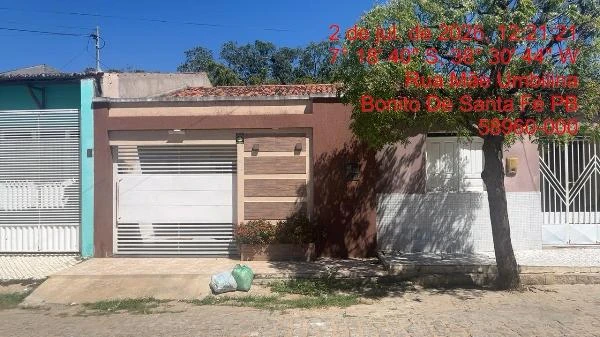 Casa com 3 Quartos em Bonito de Santa Fé/PB em Bonito De Santa Fe - Paraíba