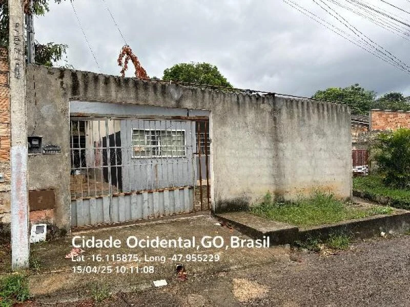 Casa com 2 Quartos em Cidade Ocidental/GO em Cidade Ocidental - Goiás