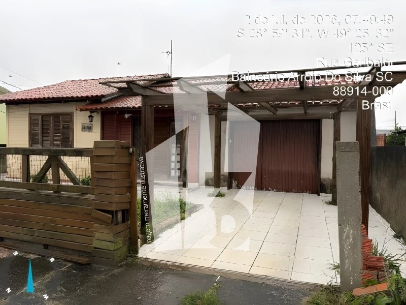 Casa com 3 Qts em Balneário Arroio do Silva/SC em Balneário Arroio Do Silva - Santa Catarina