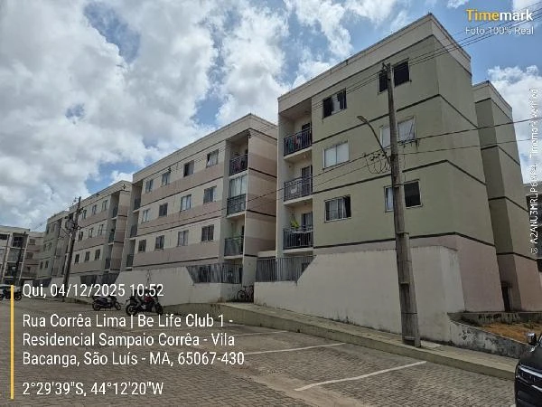 Apartamento com 2 Quartos em Sao Jose de Ribamar/MA em São José De Ribamar - Maranhão