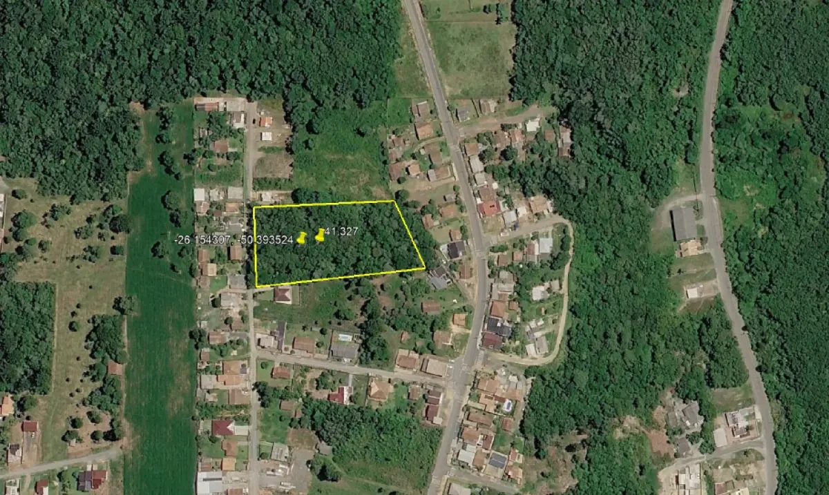 Terreno em Canoinhas/SC no Alto da Tijuca em Rio Negrinho - Santa Catarina