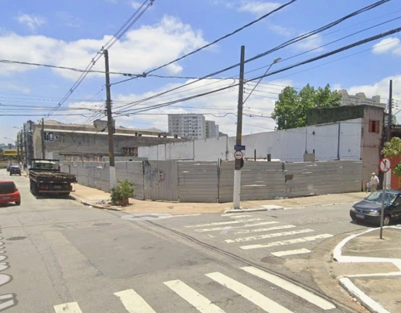 Terreno Terreno de Esquina na Mooca em São Paulo/SP em São Paulo