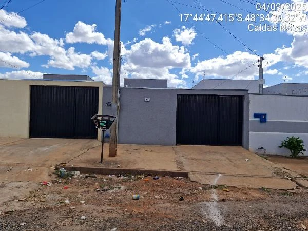 Casa com 2 Quartos em Caldas Novas/GO em Caldas Novas - Goiás