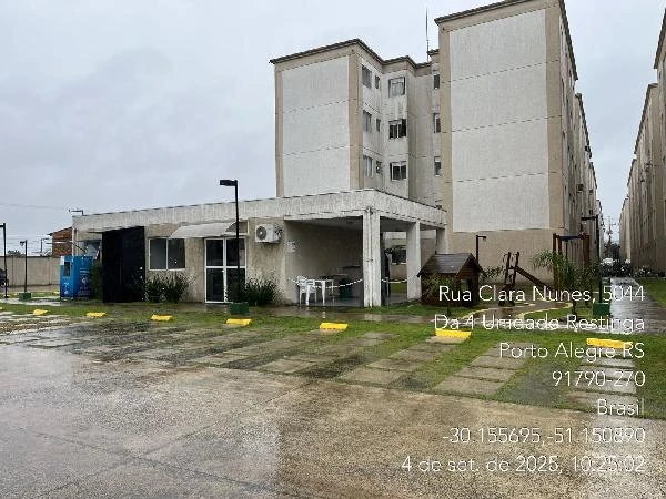 Apartamento com 41 m² em Restinga Porto Alegre/RS em Porto Alegre - Rio Grande do Sul