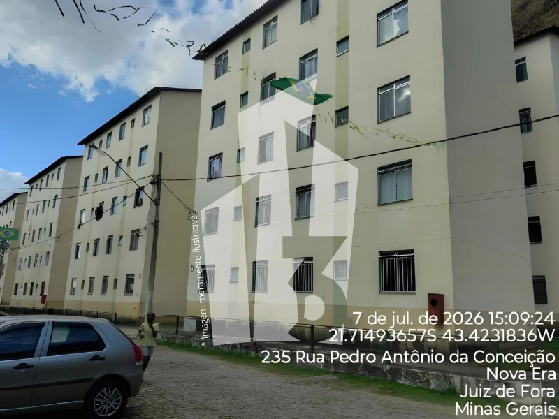 Apartamento com 2 Quartos em Juiz de Fora/MG em Juiz De Fora - Minas Gerais