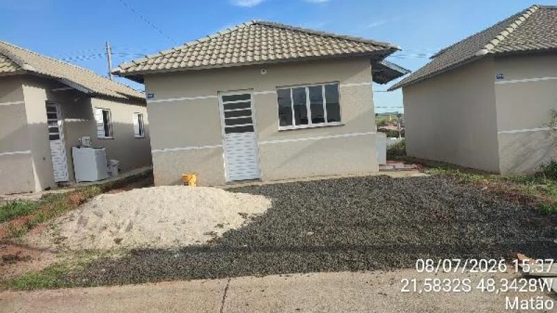 Casa com 2 Quartos em Matão/SP em Matão - São Paulo