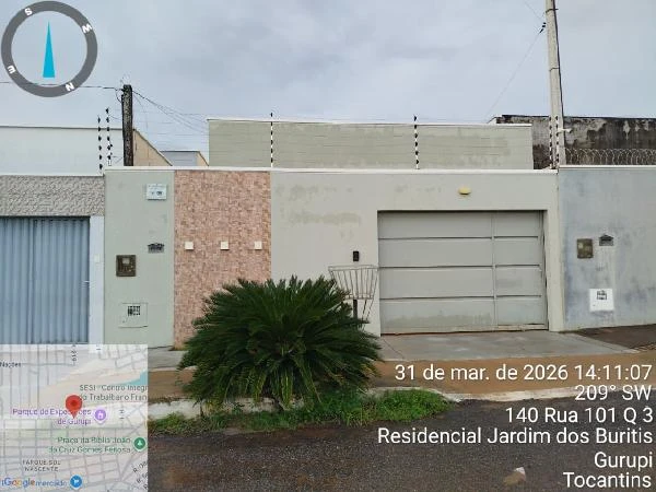 Casa com 2 Quartos em Gurupi/TO em Gurupi - Tocantins