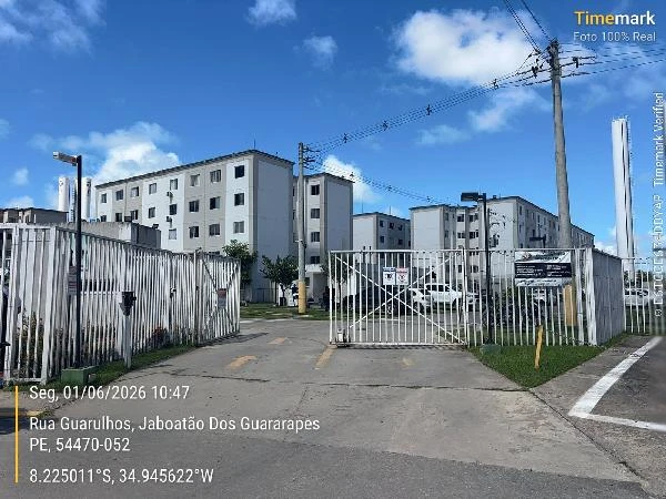 Apartamento com 2 Quartos em Jaboatão dos Guararapes/PE em Jaboatao Dos Guararapes - Pernambuco
