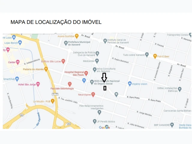 Prédio Comercial com 100m² de construção em Xanxerê/SC em Xanxerê - Santa Catarina