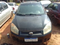Ford Fiesta 2007 Preto Flex Conservado em Campo Grande - Mato Grosso do Sul