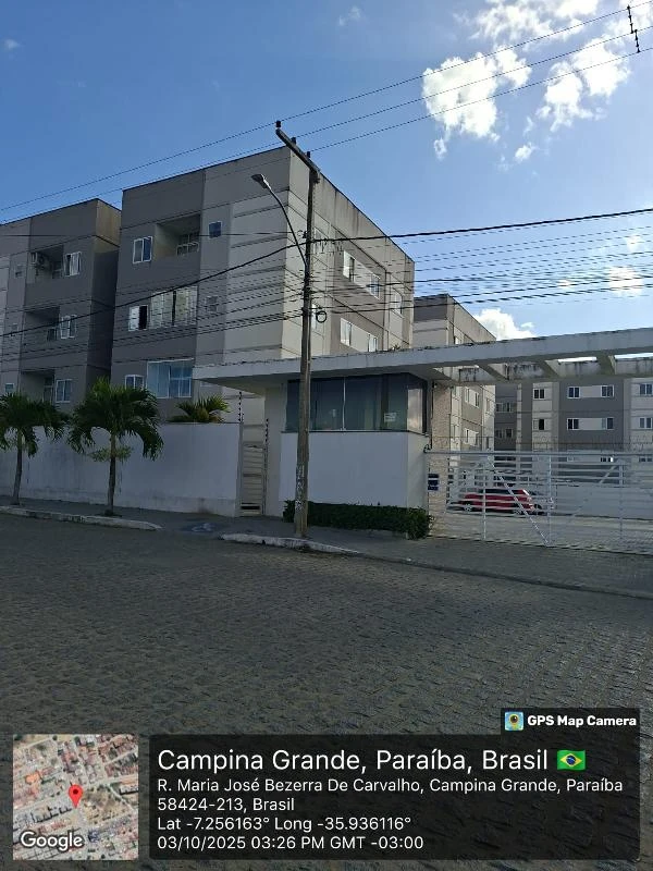 Apartamento com 2 Quartos e 1 Vaga em Campina Grande/PB em Campina Grande - Paraíba