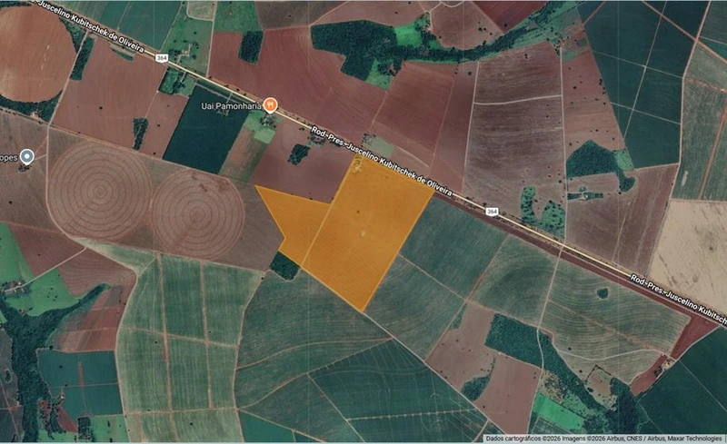 Terreno com 25% de 18,15 ha em Frutal/MG em Frutal - Minas Gerais