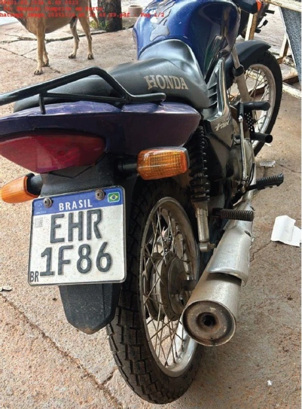 Honda CG 125 Fan KS 2009 em Caiapônia - Goiás