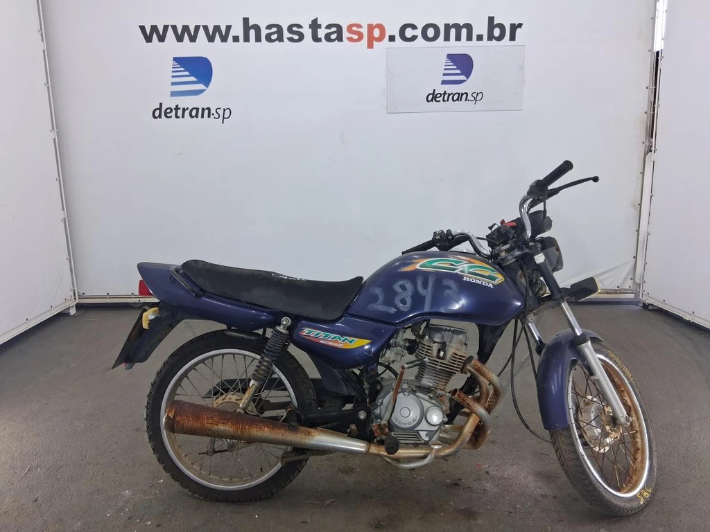 Honda CG 125 Titan CG 125 Titan 1997 Azul em Campinas - São Paulo