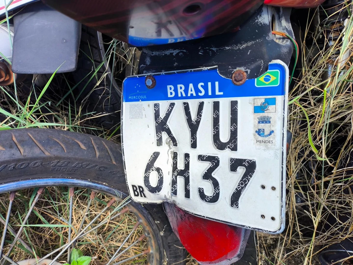 Honda CG 125 SUCATA 2011 Vermelha KS em Foz Do Iguaçu - Paraná