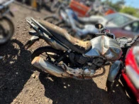 Lote c/ 3 Veículos YBR 125K 2007 Amarela; CG 160 Fan 2020 Prata; Média Monta em Foz Do Iguaçu - Paraná
