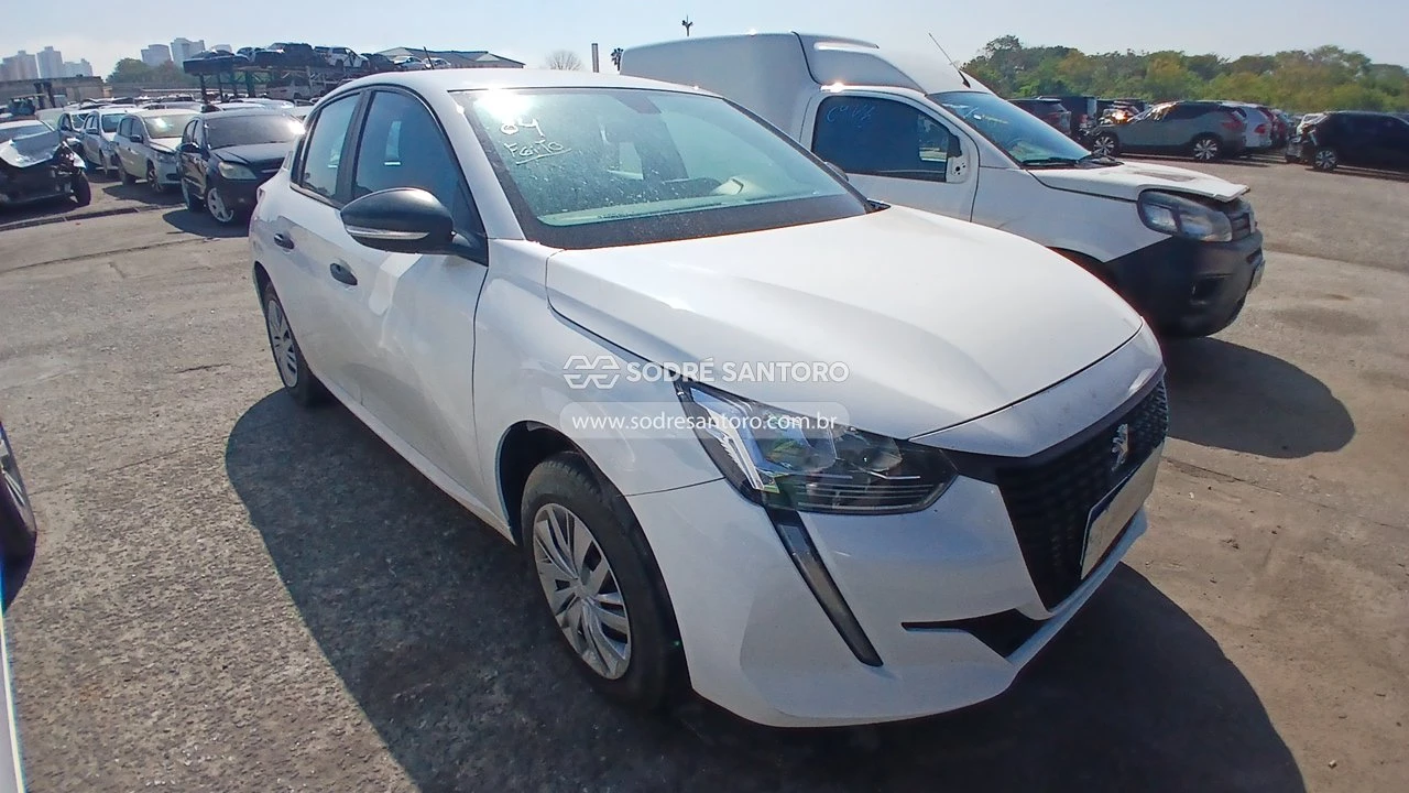 Peugeot 208 Like 2023/2024 Manual em Guarulhos - São Paulo