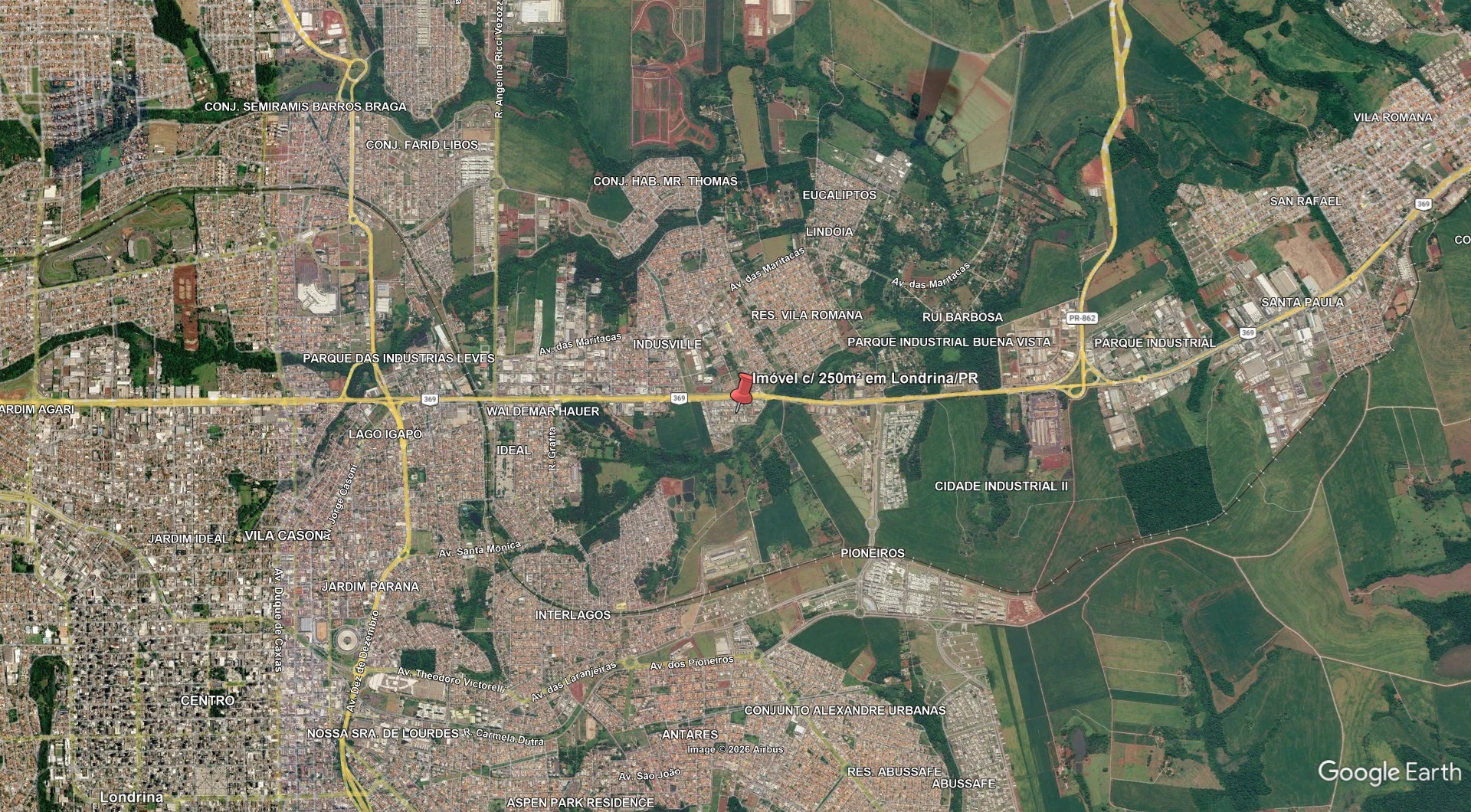 Terreno com 250m² no Jardim Marissol em Londrina/PR em Londrina - Paraná