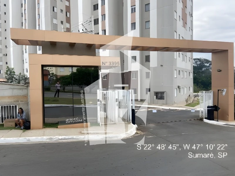 Apartamento com 2 Quartos em Sumaré/SP em Sumaré - São Paulo